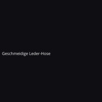 Geschmeidige Leder-Hose