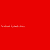 Geschmeidige Leder-Hose