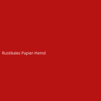 Rustikales Papier-Hemd